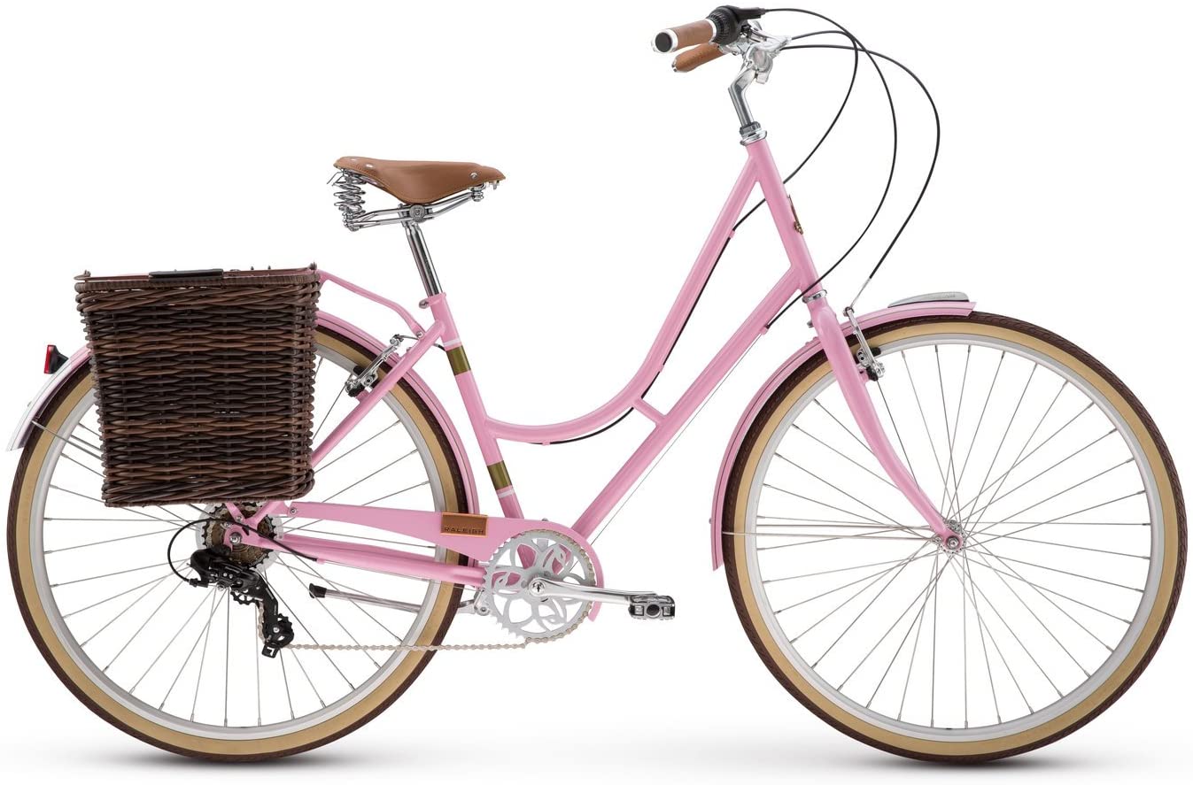 city bike with basket