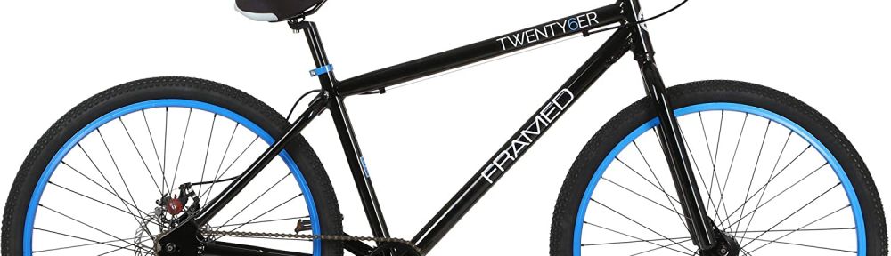 Framed shop 26er bmx