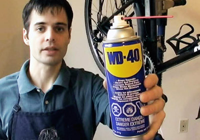 wd 40 good for bike chains